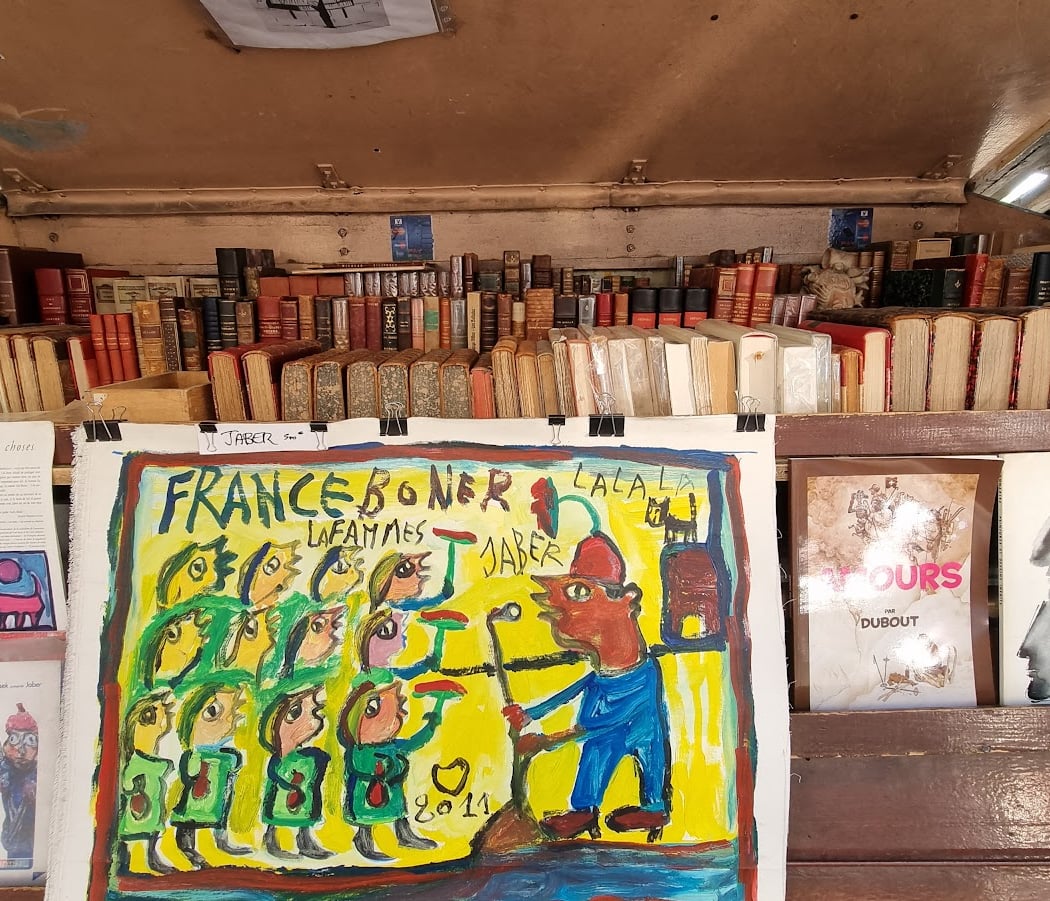 Bouquiniste Quais de Paris Henri Ichard 3